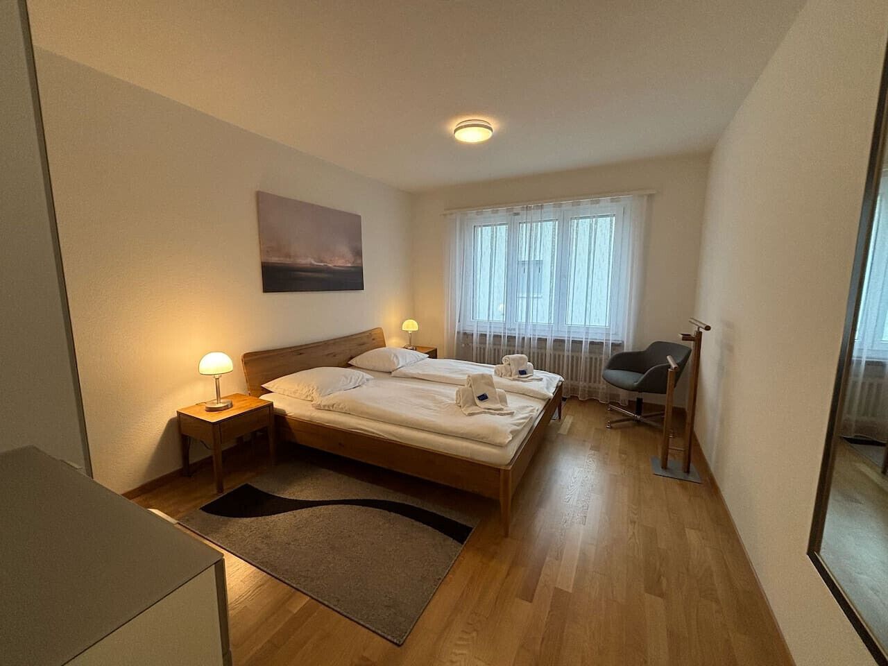 1 bedroom, desk, iron/ironing board, WiFi