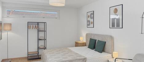 Fer et planche Ă repasser, Wi-Fi, literie fournie