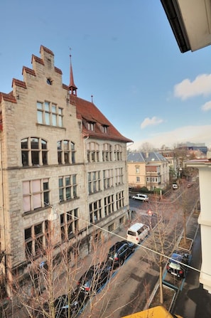 Uitzicht vanuit accommodatie