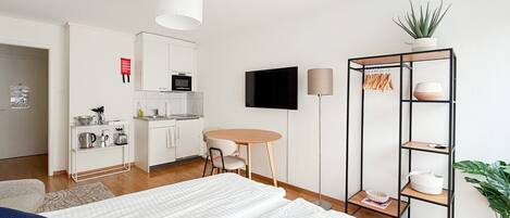 1 Schlafzimmer, Schreibtisch, Bügeleisen/Bügelbrett, WLAN