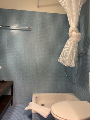 Hair dryer, towels