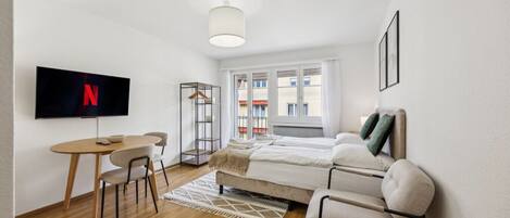 1 Schlafzimmer, Schreibtisch, Bügeleisen/Bügelbrett, WLAN