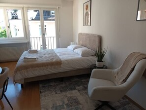 1 soveværelse, skrivebord, strygejern/strygebræt, Wi-Fi