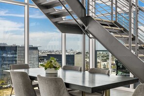 Apartment (2 Bedrooms) | In-room dining - @marbella Lane - Chic 2BR Penthouse w/ Ocean Views (Long Beach)