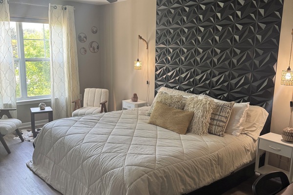 1 habitación, escritorio, wifi y ropa de cama