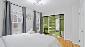 3 bedrooms, iron/ironing board, free WiFi