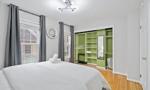 3 chambres, fer et planche à repasser, Wi-Fi gratuit