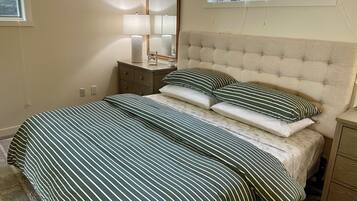 1 chambre, fer et planche Ă repasser, Wi-Fi gratuit, draps fournis