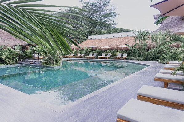 Alberca al aire libre 