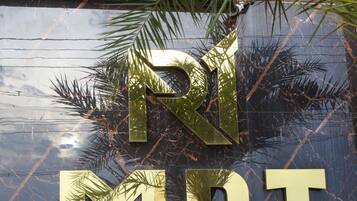 Facciata della struttura