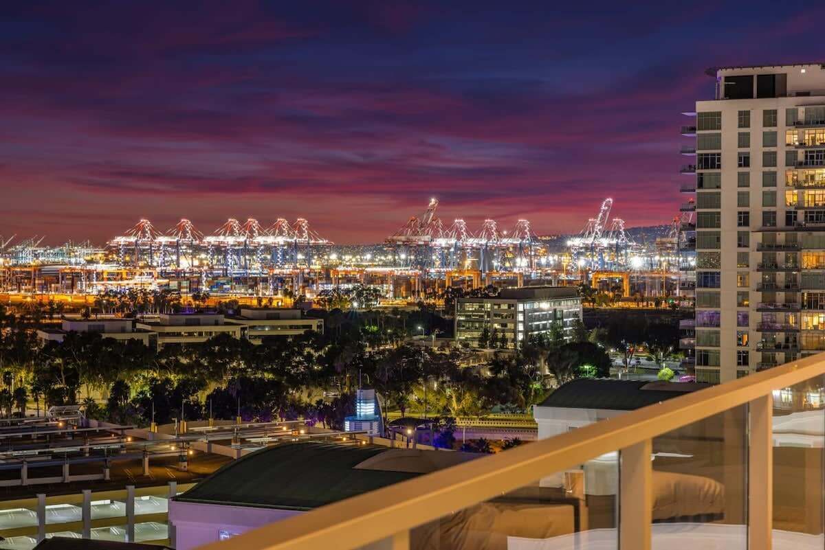 City view from property