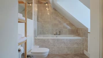 Shower, hair dryer