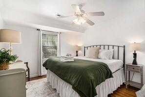 3 bedrooms, iron/ironing board, travel crib, WiFi