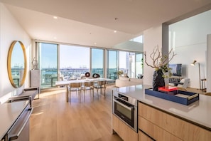 Penthouse, Ocean View, Oceanfront (3 Bedrooms) | 3 bedrooms, laptop workspace, iron/ironing board, bed sheets - @ Marbella Lane - Luxurious 3BR Penthouse (Long Beach)