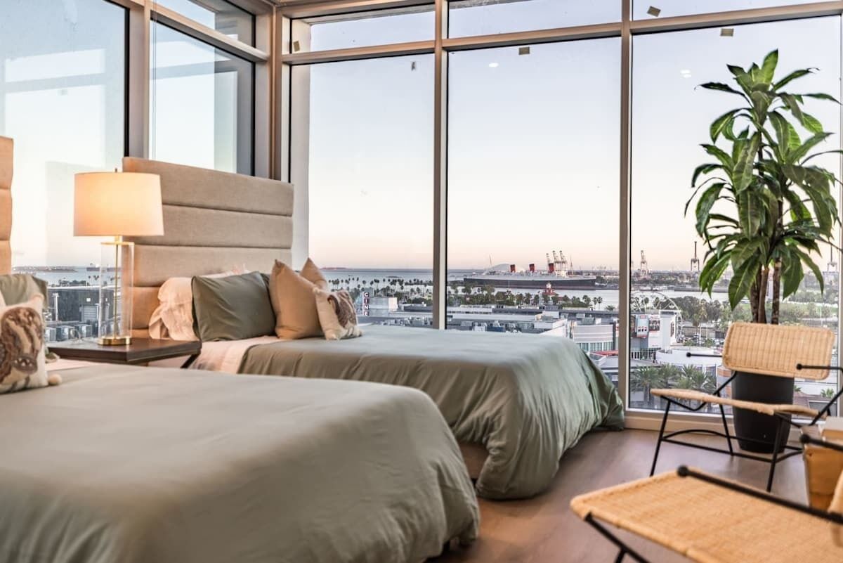 Apartment, Ocean View, Sea Facing (2 Bedrooms) | 2 bedrooms, desk, laptop workspace, iron/ironing board