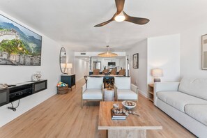 Smart-tv en een kantoor