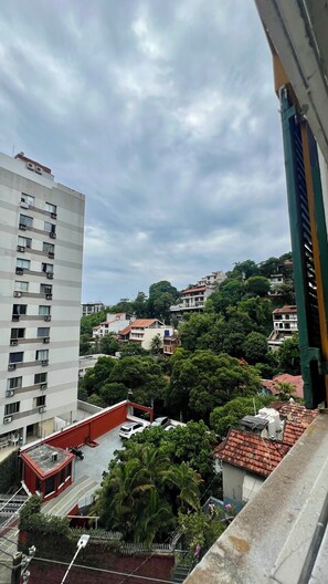 Uitzicht vanuit accommodatie