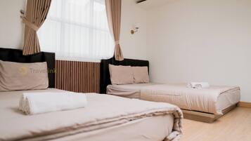 Chambre Supérieure avec lits jumeaux, 2 lits doubles