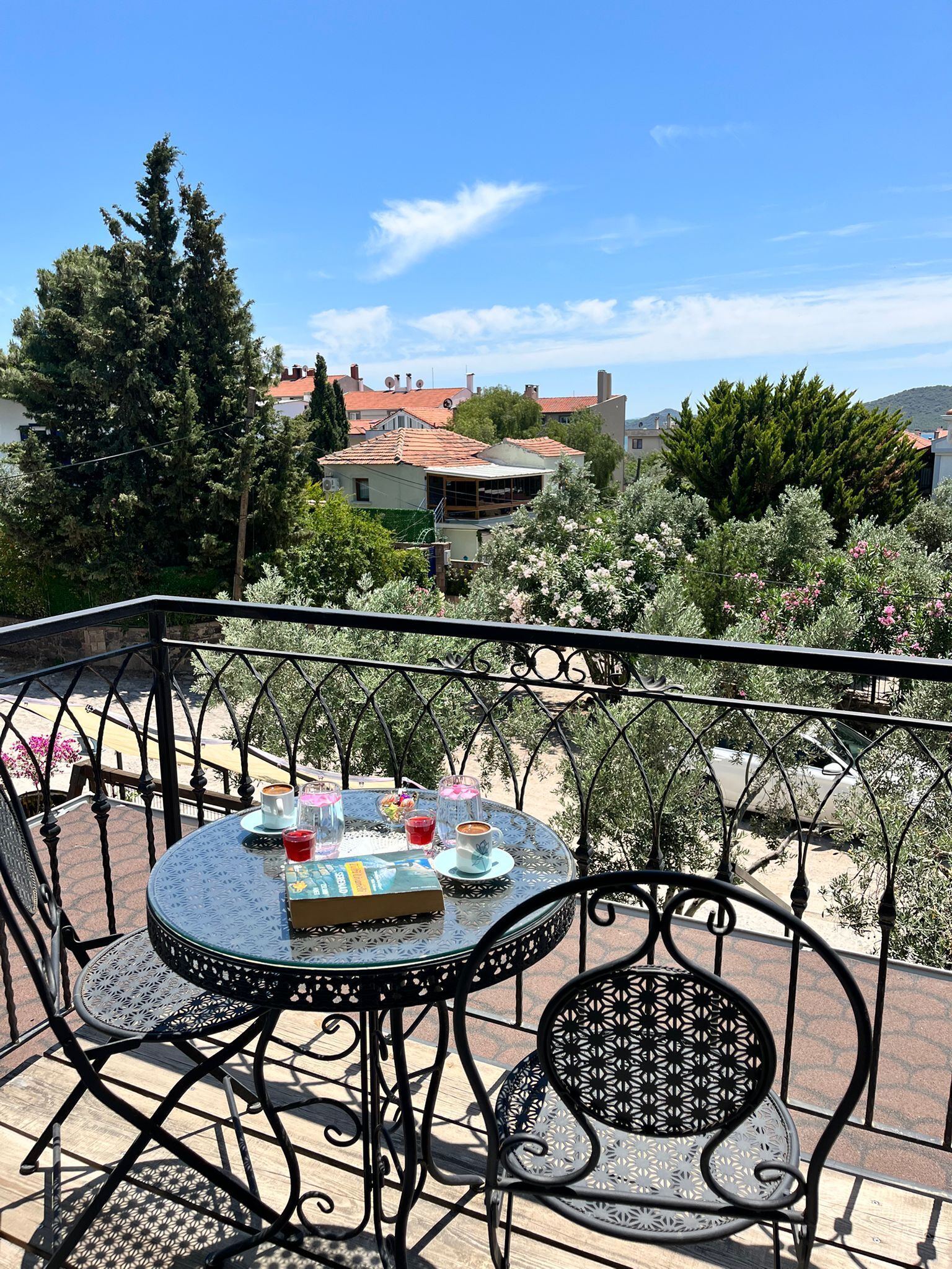 Classic-Doppelzimmer, Stadtblick | Blick vom Balkon