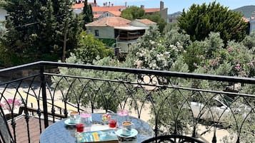 Classic-Doppelzimmer, Stadtblick | Blick vom Balkon