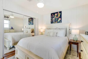 2 soverom, strykejern/-brett, wi-fi og sengetøy