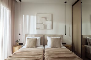 2 chambres, fer et planche à repasser, Wi-Fi, draps fournis