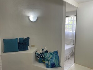 2 bedrooms, iron/ironing board, travel crib, free WiFi