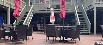 Seashore Condo Hotel #12A, Cozy Fire Island Escape, Near Ferry - With Bay Views and Steps from the Beach.