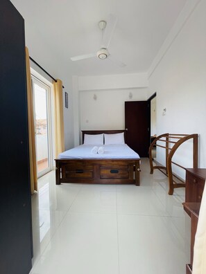 Apartament Deluxe, balcó, vistes al mar | 1 dormitori i wifi gratuïta 