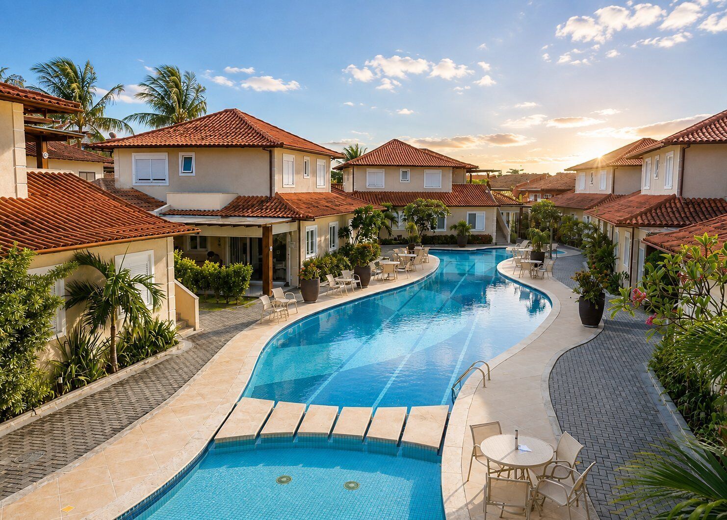 Villa Deluxe | Piscina | Una piscina al aire libre (de 09:00 a 19:00), tumbonas