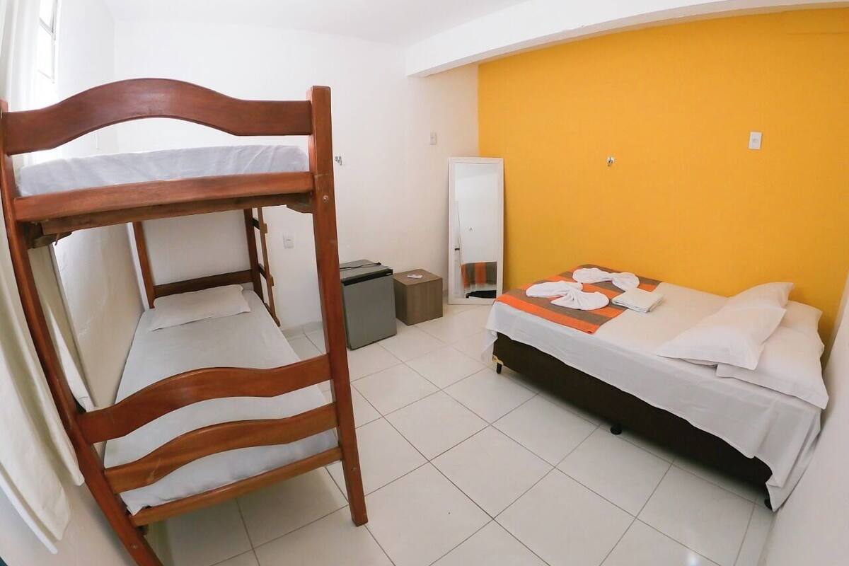 Kamar Quadruple Comfort, pemandangan kebun | Wi-Fi gratis