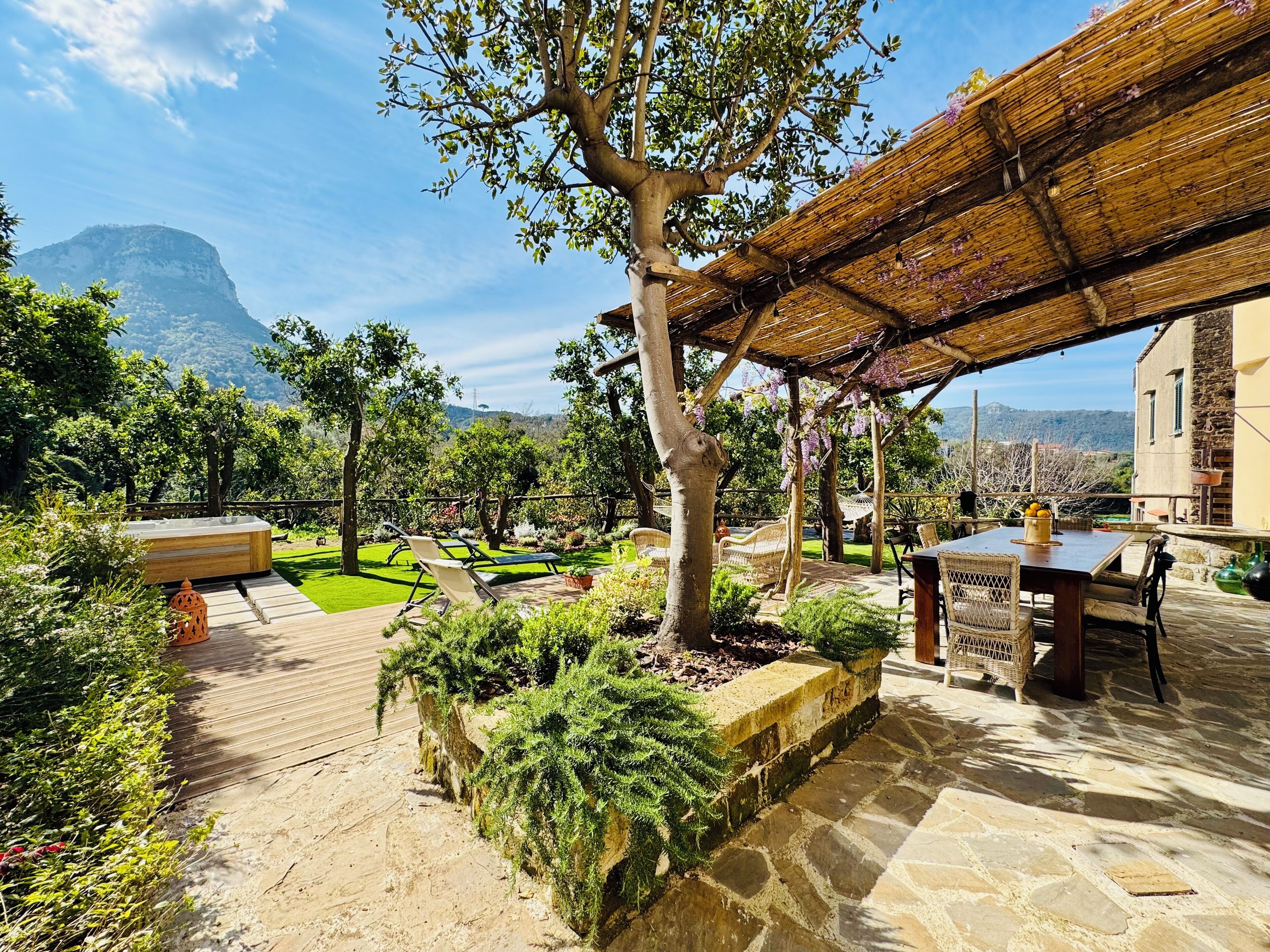 Vila, vista para o jardim | Vista para o jardim