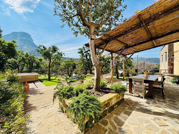 Vila, vista para o jardim | Vista para o jardim