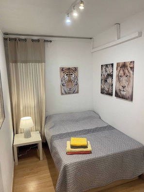 2 slaapkamers, een strijkplank/strijkijzer, wifi, beddengoed
