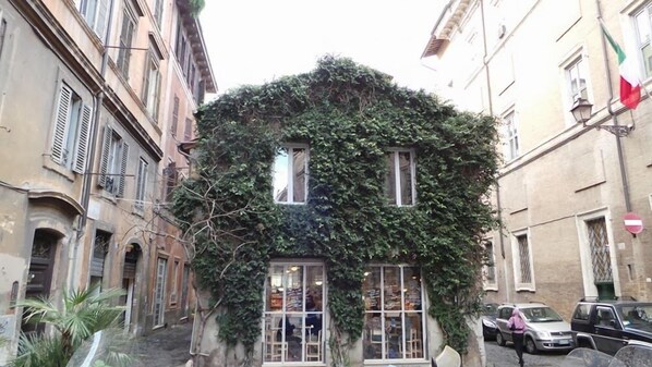 Voorkant van accommodatie