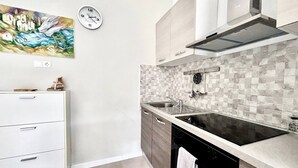 Departamento, 1 habitación, para fumadores, Terraza | Interior
