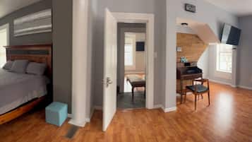 2 dormitorios, escritorio, tabla de planchar con plancha y wifi gratis