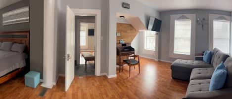 2 bedrooms, desk, iron/ironing board, free WiFi