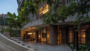 Front of property – evening/night