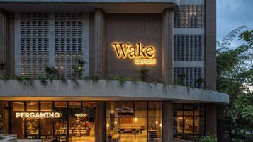 Front of property – evening/night