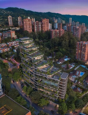 Façade de l’hébergement