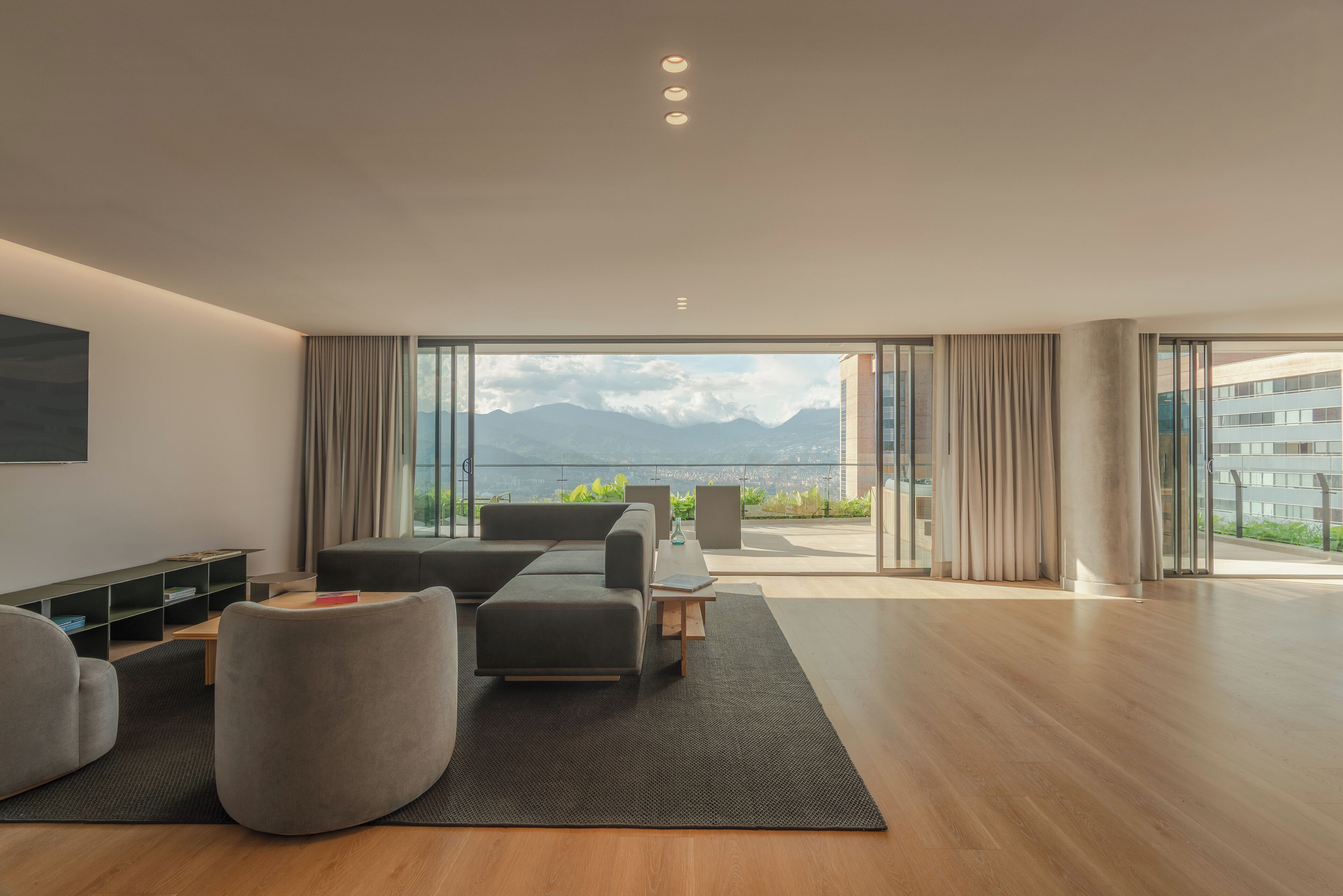 Elite Room, Multiple Beds, Non Smoking (Terrace Residence  ) | Living area | 55-inch Smart TV with digital channels