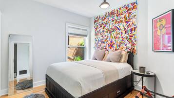 2 間睡房、熨斗/熨衫板、可攜式嬰兒床、免費 Wi-Fi