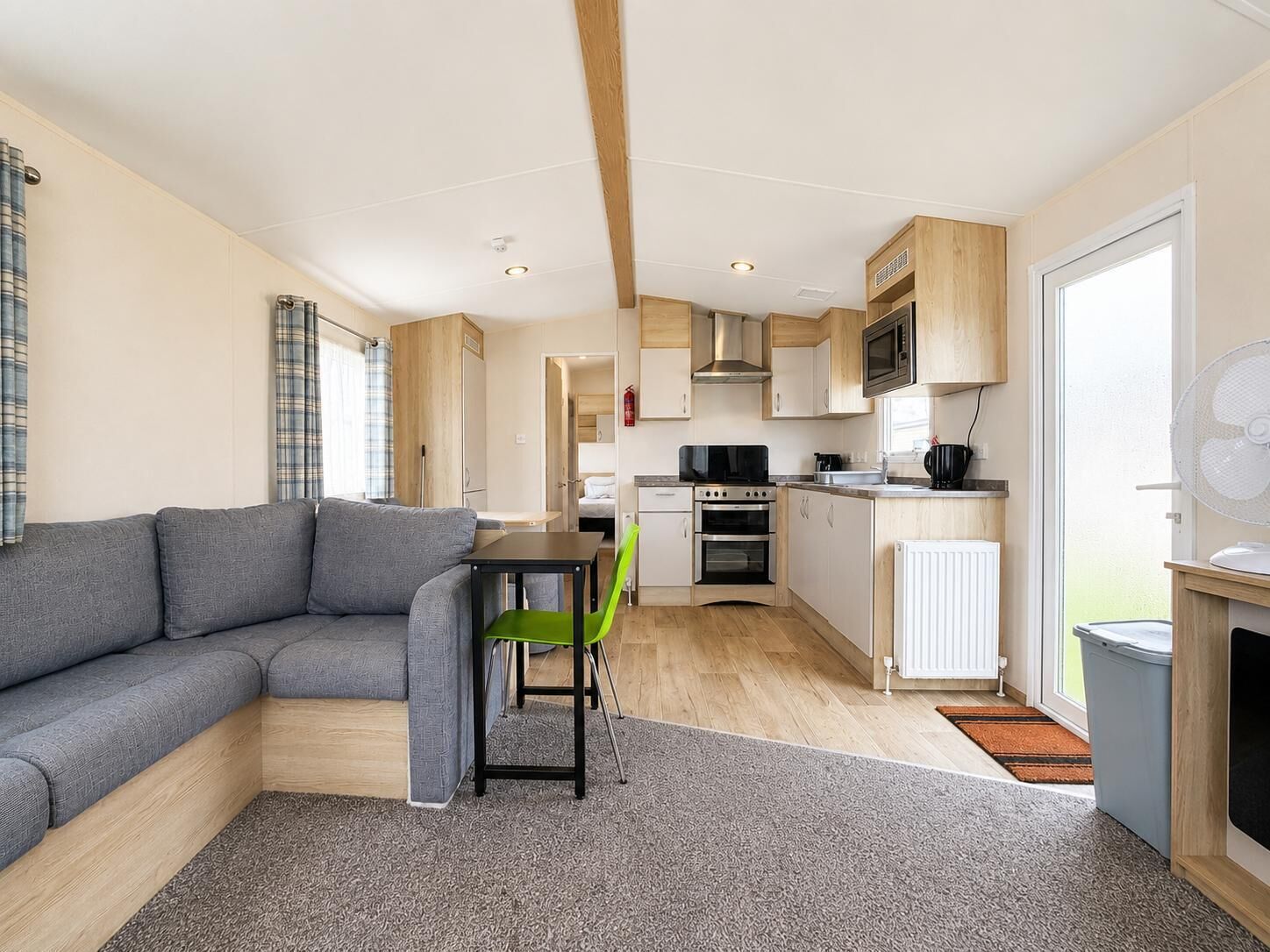 Everyone can return to these comfortable accommodations and unwind together.