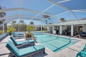 Beheizter Pool