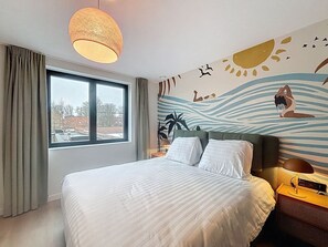 4 chambres, Wi-Fi gratuit, draps fournis