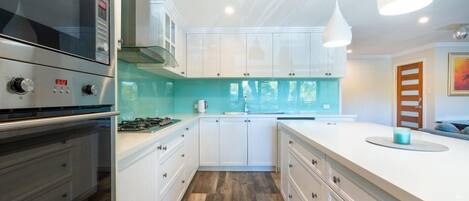 Microwave, oven, stovetop
