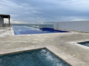 Pool - OCEAN DRIVE, Apartamento frente al mar (Cartagena)