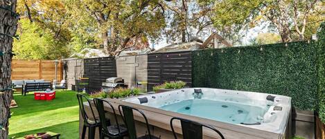 Idromassaggio all'aperto