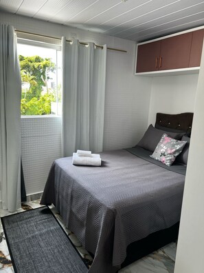1 quarto, Wi-Fi, roupa de cama